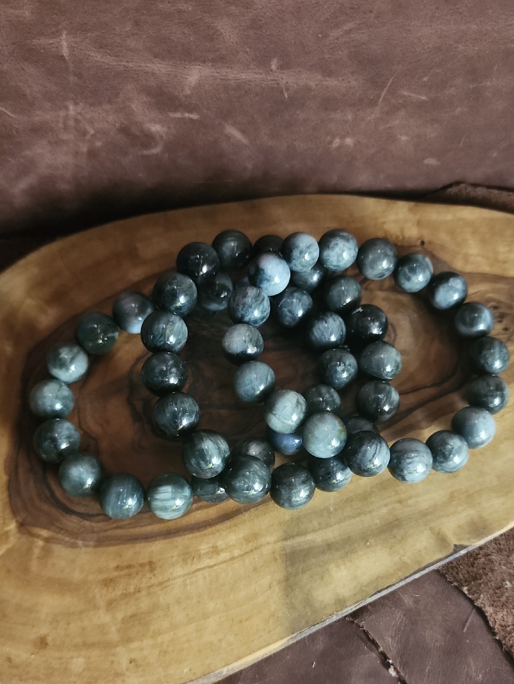 (3pc) - 8mm Hawkeye Beaded Bracelets